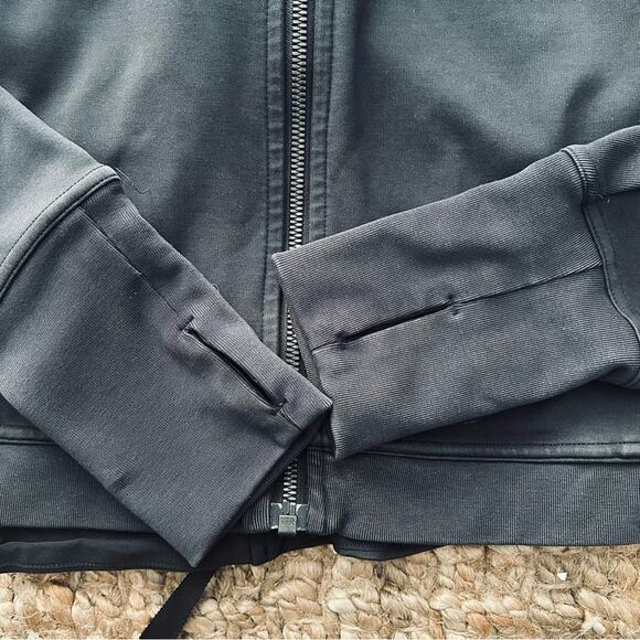 Lululemon City Trek Zip-up Jacket with hood-Black Size 4 - EUC - Picture 12 of 15